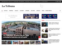 Desktop screenshot for latribuna.hn