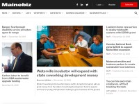 Desktop screenshot for mainebiz.biz