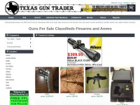 Desktop screenshot for texasguntrader.com