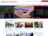 Desktop screenshot for queensu.ca