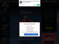 Desktop screenshot for bitcoincasino.us