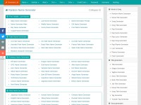 Desktop screenshot for coolgenerator.com