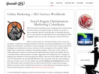 Desktop screenshot for honorableseo.com