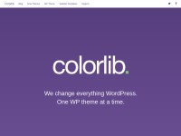 Desktop screenshot for colorlib.com