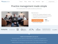 Desktop screenshot for simplepractice.com