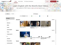 Desktop screenshot for devenglishcentral.com