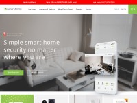 Desktop screenshot for ismartalarm.com