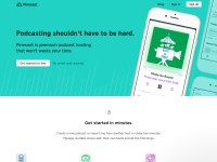 Desktop screenshot for pinecast.com