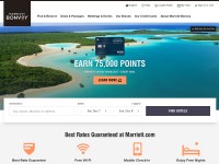 Desktop screenshot for marriott.com