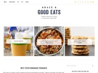 Desktop screenshot for graceandgoodeats.com