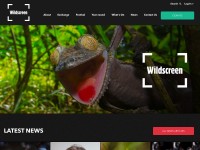 Desktop screenshot for wildscreen.org