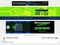 Desktop screenshot for seahawks.com