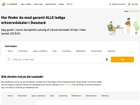 Desktop screenshot for lokalebasen.dk