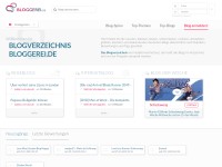 Desktop screenshot for bloggerei.de