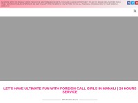 Desktop screenshot for callgirlsmanali.com