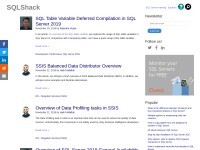 Desktop screenshot for sqlshack.com
