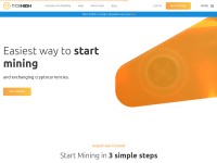 Desktop screenshot for nicehash.com