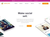 Desktop screenshot for curalate.com