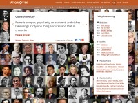 Desktop screenshot for azquotes.com