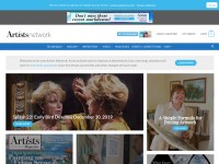 Desktop screenshot for artistsnetwork.com