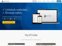 Desktop screenshot for myiphide.com