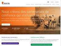 Desktop screenshot for awin.com