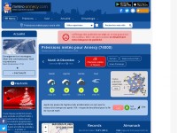 Desktop screenshot for meteo-annecy.com