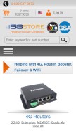 How 3gstore.com looks like on a mobile device such as an iPhone.