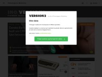 Desktop screenshot for version2.dk