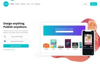 Desktop screenshot for canva.com