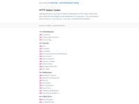 Desktop screenshot for httpstatuses.com