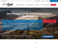 Desktop screenshot for vrad.com