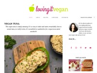 Desktop screenshot for lovingitvegan.com