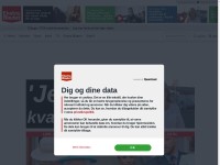 Desktop screenshot for ekstrabladet.dk