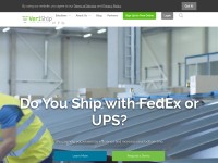 Desktop screenshot for veriship.com