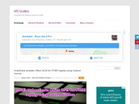 Desktop screenshot for msguides.com