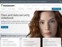 Desktop screenshot for websense.com