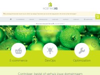 Desktop screenshot for hostingxs.nl