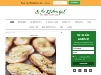 Desktop screenshot for thekitchengirl.com