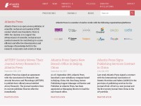 Desktop screenshot for atlantis-press.com