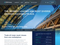 Desktop screenshot for cmegroup.com