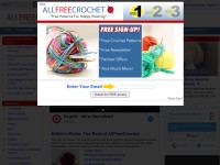 Desktop screenshot for allfreecrochet.com