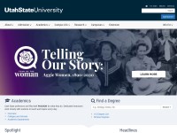 Desktop screenshot for usu.edu