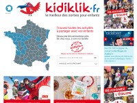 Desktop screenshot for kidiklik.fr