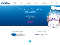 Desktop screenshot for clearblue.com