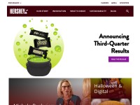 Desktop screenshot for thehersheycompany.com