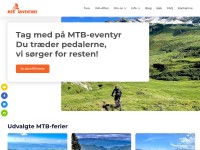 Desktop screenshot for mtb-adventure.dk
