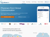 Desktop screenshot for beckoncall.com