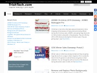 Desktop screenshot for trishtech.com