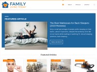 Desktop screenshot for familylivingtoday.com